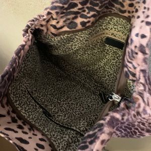 Leopard print purse